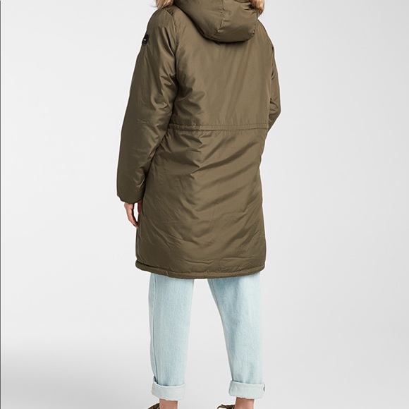 Only Misty Hooded Parka Mossy Green S - Picture 3 of 5